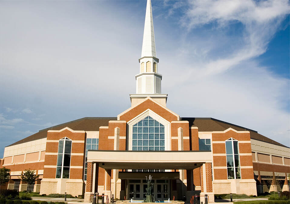 commercial cleaning of church
