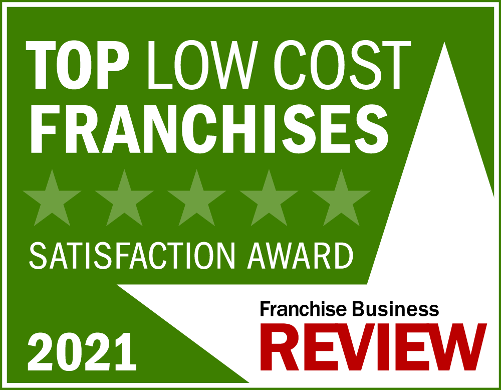 top low cost franchises satisfaction award 2021 by FBR