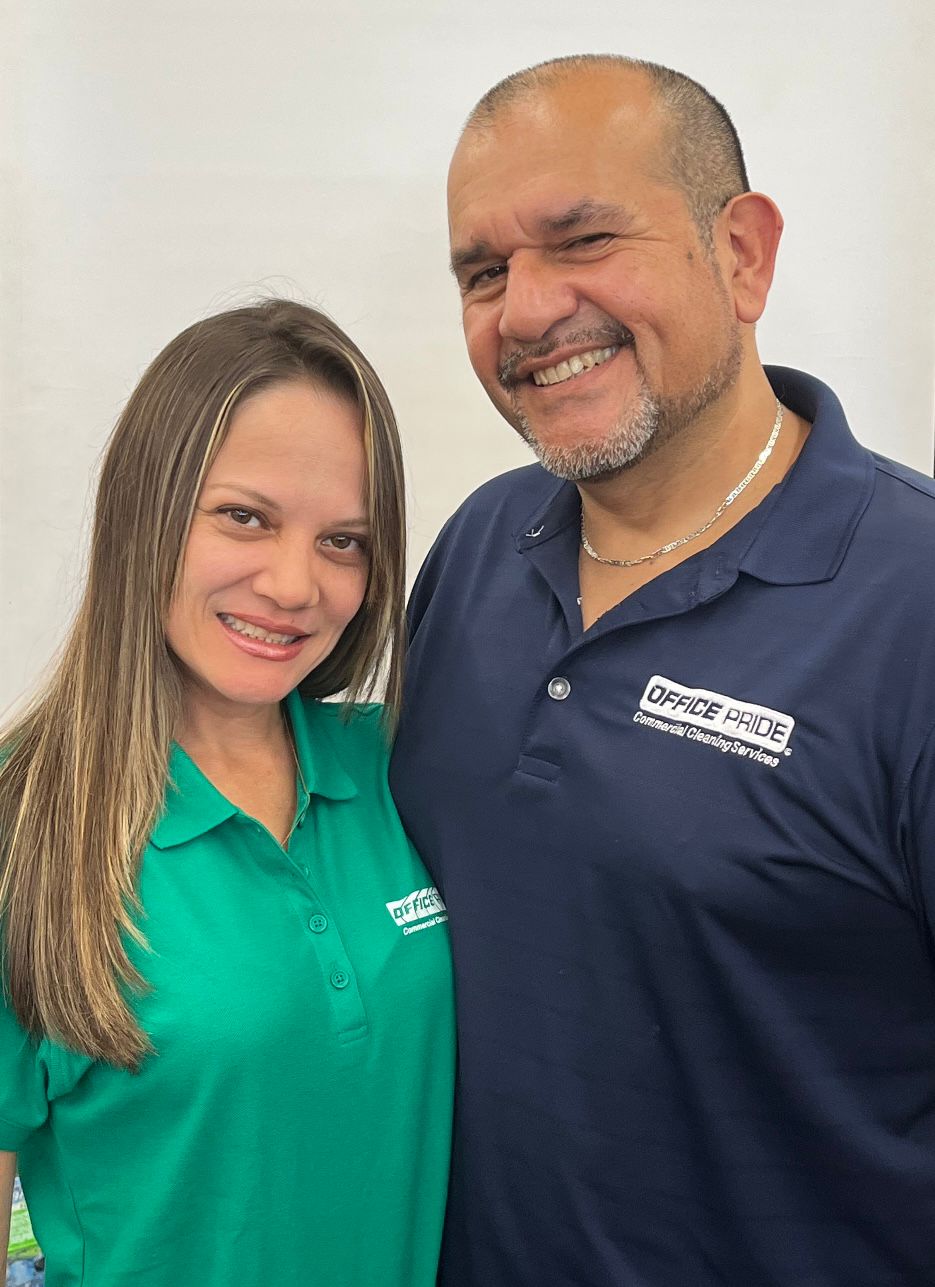 Carlos Egusquiza and Josenia Bracho