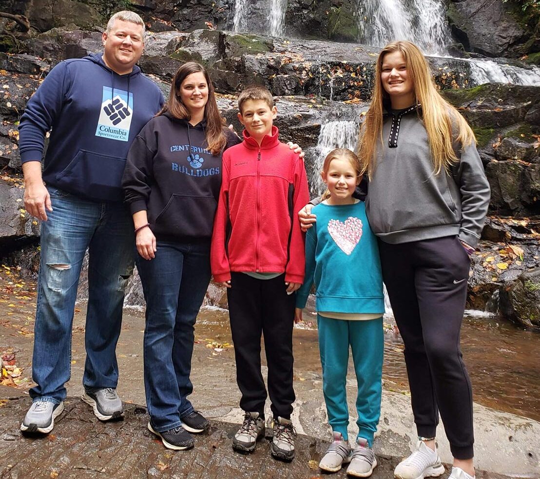 Michael Straszheim and family