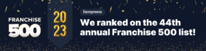 Entrepreneur rank 500 badge announcement banner