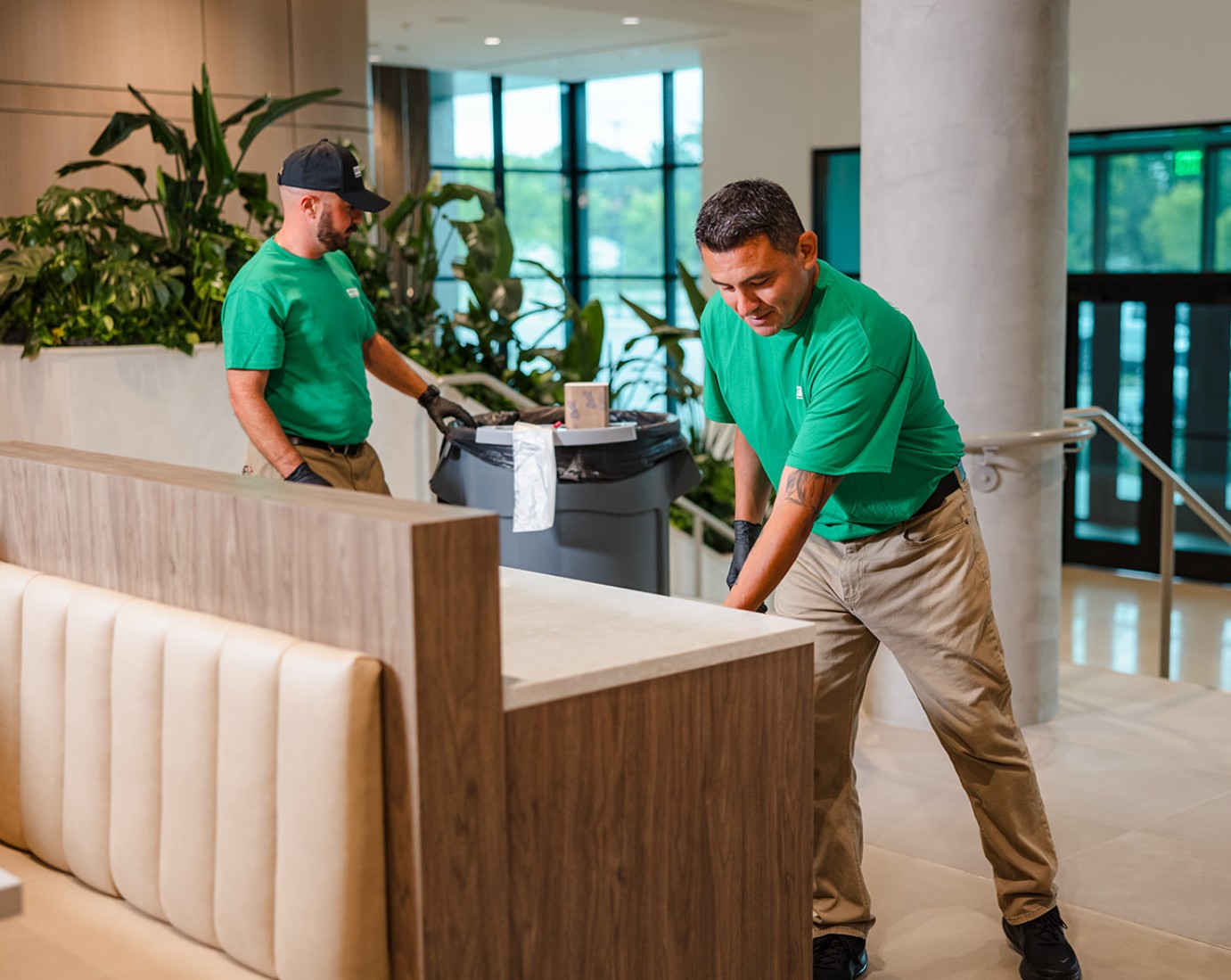 Office Pride commercial cleaning team