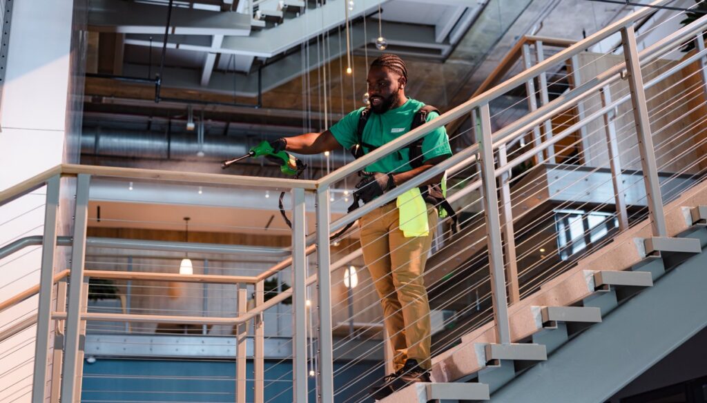 sanitizing services for commercial buildings
